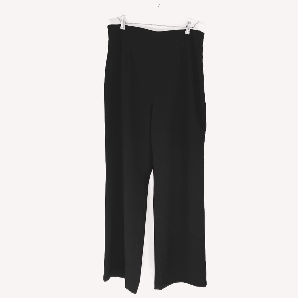 Tristan Pants Straight Wide Leg Black Vintage Tristan & Iseut